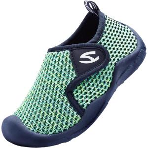 imageGUBARUN Toddler Boys Girls Sneakers Kids Lightweight Tennis Shoes BreathableShiny Green