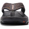 imageGUBARUN Mens Sport Flip Flops Comfort Casual Thong Sandals OutdoorBrownOrange