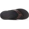 imageGUBARUN Mens Sport Flip Flops Comfort Casual Thong Sandals OutdoorBrownOrange