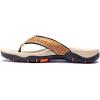 imageGUBARUN Mens Sport Flip Flops Comfort Casual Thong Sandals OutdoorKhaki
