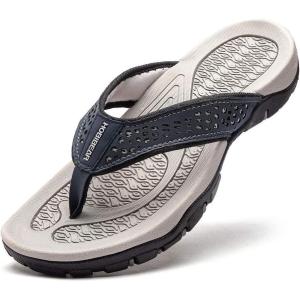 imageGUBARUN Mens Sport Flip Flops Comfort Casual Thong Sandals OutdoorBlue 1