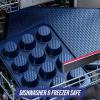 imageBlue Diamond Bakeware Diamond Infused Nonstick 5 Piece Baking Set with 13x18inch Baking Sheet13x9inch Cookie Sheet 12 Cup Muffin Pan Square Cake Pan ampamp Loaf Pan DishwasherFreezer Safe PFASFree9 Loaf Pan for Cake Bread Meatloaf and More