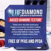 imageBlue Diamond Bakeware Diamond Infused Nonstick 5 Piece Baking Set with 13x18inch Baking Sheet13x9inch Cookie Sheet 12 Cup Muffin Pan Square Cake Pan ampamp Loaf Pan DishwasherFreezer Safe PFASFree13 x 9 Quarter Cookie Sheet Baking Pan