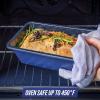 imageBlue Diamond Bakeware Diamond Infused Nonstick 5 Piece Baking Set with 13x18inch Baking Sheet13x9inch Cookie Sheet 12 Cup Muffin Pan Square Cake Pan ampamp Loaf Pan DishwasherFreezer Safe PFASFree9 Loaf Pan for Cake Bread Meatloaf and More