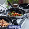 imageBlue Diamond Cookware 2QT Saucepan Pot with Lid Diamond Infused Ceramic Nonstick PFAS and PFOAFree Dishwasher Safe Oven Safe Durable Versatile Easy Clean Even Heating Blue5 Piece Utensil Set