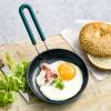 imageBlue Diamond Cookware Mini Egg Fry Pan Skillet Diamond Infused Healthy Ceramic Nonstick PFAS ampamp PFOAFree Dishwasher Safe Oven Safe Even Heating Easy Clean Warp Control BlueGreen