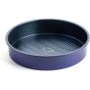 imageBlue Diamond Bakeware Diamond Infused Nonstick 5 Piece Baking Set with 13x18inch Baking Sheet13x9inch Cookie Sheet 12 Cup Muffin Pan Square Cake Pan ampamp Loaf Pan DishwasherFreezer Safe PFASFree9 Round Cake Baking Pan