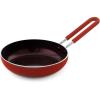 imageBlue Diamond Cookware Mini Egg Fry Pan Skillet Diamond Infused Healthy Ceramic Nonstick PFAS ampamp PFOAFree Dishwasher Safe Oven Safe Even Heating Easy Clean Warp Control BlueRed