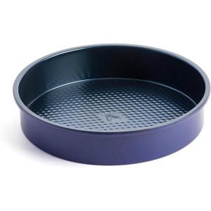 imageBlue Diamond Bakeware Diamond Infused Nonstick 5 Piece Baking Set with 13x18inch Baking Sheet13x9inch Cookie Sheet 12 Cup Muffin Pan Square Cake Pan ampamp Loaf Pan DishwasherFreezer Safe PFASFree9 Round Cake Baking Pan