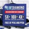 imageBlue Diamond Cookware Diamond Infused Ceramic Nonstick 45QT Dutch Oven with Glass Lid Lightweight Design PFASFree Dishwasher Safe Blue55QT Dutch Oven with Glass Lid