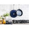 imageBlue Diamond Cookware Diamond Infused Ceramic Nonstick 8quot Frying Pan Skillet Induction PFASFree Dishwasher Safe Oven Safe BlueBlue