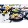 imageBlue Diamond Cookware Diamond Infused Ceramic Nonstick 8quot Frying Pan Skillet Induction PFASFree Dishwasher Safe Oven Safe BlueBlue