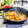imageBlue Diamond Cookware Diamond Infused Ceramic Nonstick 8quot Frying Pan Skillet Induction PFASFree Dishwasher Safe Oven Safe BlueBlue