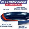 imageBlue Diamond Frying Pan 8 Skillet Diamond Infused Healthy Ceramic Nonstick PFAS and PFOAFree Dishwasher and Oven Safe Even Heating Metal Utensil Safe Warp Control Base BlueBlue
