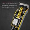 imageRemington HC5855 Virtually Indestructible Haircut Kit ampamp Beard Trimmer Hair Clippers for Men 15 pieces  YellowYellow