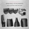 imageRemington Head to Toe Advanced Rechargeable Powered Body Groomer Kit Beard Trimmer 10 Pieces 63 Inch Black