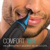imageRemington Nose Ear ampamp Detail Trimmer with CLEANBoost Technology for Easy Washing Eyebrow Trimming Comb Attachment BlackBlue