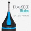 imageRemington Nose Ear ampamp Detail Trimmer with CLEANBoost Technology for Easy Washing Eyebrow Trimming Comb Attachment BlackBlue
