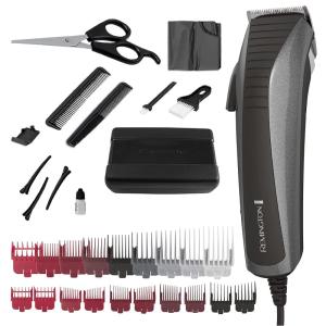 imageRemington DIY Fade Titanium Haircut 24PieceKit with Japanese Grade Steel Blades 19 Precision Combs to Easily Blend ampamp Fade Hair for a Variety of Styles Easy Maintenance and CleaningBlack