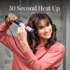 imageREMINGTON Curling WandHair Waver Oval Barrel for Deep Waves CI50U3BlackPurple Straight Barrel