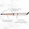 imageREMINGTON Shine Therapy Argan Oil ampamp Keratin Infused 1 Inch Straight Barrel Curling Wand for Loose Waves Includes Heat GloveChampagne