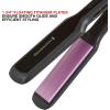 imageRemington 12quot Flat Iron Hair Straightener with AntiStatic Technology 15Second Heat Up ampamp 60 Minute Auto Shut Off 30 Longer Ceramic Floating Plates Titanium  Ceramic CoatingBlack
