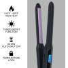 imageRemington 12quot Flat Iron Hair Straightener with AntiStatic Technology 15Second Heat Up ampamp 60 Minute Auto Shut Off 30 Longer Ceramic Floating Plates Titanium  Ceramic CoatingBlack