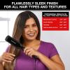 imageRemington 12quot Flat Iron Hair Straightener with AntiStatic Technology 15Second Heat Up ampamp 60 Minute Auto Shut Off 30 Longer Ceramic Floating Plates Titanium  Ceramic CoatingBlack