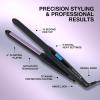 imageRemington 12quot Flat Iron Hair Straightener with AntiStatic Technology 15Second Heat Up ampamp 60 Minute Auto Shut Off 30 Longer Ceramic Floating Plates Titanium  Ceramic CoatingBlack