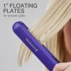 imageRemington 12quot Flat Iron Hair Straightener with AntiStatic Technology 15Second Heat Up ampamp 60 Minute Auto Shut Off 30 Longer Ceramic Floating Plates Titanium  Ceramic CoatingPurple
