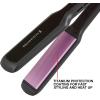 imageRemington 12quot Flat Iron Hair Straightener with AntiStatic Technology 15Second Heat Up ampamp 60 Minute Auto Shut Off 30 Longer Ceramic Floating Plates Titanium  Ceramic CoatingBlack