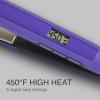 imageRemington 12quot Flat Iron Hair Straightener with AntiStatic Technology 15Second Heat Up ampamp 60 Minute Auto Shut Off 30 Longer Ceramic Floating Plates Titanium  Ceramic CoatingPurple