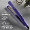 imageRemington 12quot Flat Iron Hair Straightener with AntiStatic Technology 15Second Heat Up ampamp 60 Minute Auto Shut Off 30 Longer Ceramic Floating Plates Titanium  Ceramic CoatingPurple