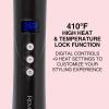 imageRemington CI9538 Pro 1quot15quot Pearl Ceramic Conical Curling Wand Digital Controls  10 Heat Settings BlackPink