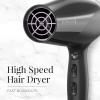 imageRemington Damage Protection Hair Dryer with Ceramic Ionic Tourmaline Technology Black Diffuser and Concentrator 3 Piece SetBlack