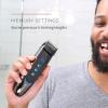 imageRemington MB4700 Smart Beard Trimmer with Memory Settings and Digital Touch Screen Rechargeable for Cordless UseBlackBlue