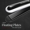 imageRemington Pearl Pro Ceramic Flat Iron Hair Straightener 1inch Floating Plates Fast 30 Second Heat up Black ampamp WhiteWhite