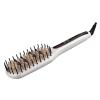 imageRemington Shine Therapy Hair Straightener Thermal Brush  Ceramic Infusion Technology Argan Oil ampamp Keratin Infused One Pass Hair Straightener Brush with 7 Precision Heat Settings Cool Tip Bristles