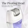 imageRemington Smooth ampamp Silky Total Coverage Epilator Electric Tweezing System Pink EP7010EPurple