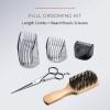 imageRemington The Beardsman Beard Trimmer for Men Ultimate Precision Full Beard Grooming Kit and Hair Clippers with 3 Adjustable Combs Scissors and Brush Black