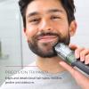 imageRemington Vacuum Beard Trimmer13 Length and Style Settings with Adjustable Length Comb 218mmVacuum Trimmer for Beard Mustache and Stubble Rechargeable Lithium Power Washable Removable BladesBlackGreen