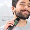 imageRemington Vacuum Beard Trimmer13 Length and Style Settings with Adjustable Length Comb 218mmVacuum Trimmer for Beard Mustache and Stubble Rechargeable Lithium Power Washable Removable BladesBlackGreen
