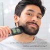 imageRemington Vacuum Beard Trimmer13 Length and Style Settings with Adjustable Length Comb 218mmVacuum Trimmer for Beard Mustache and Stubble Rechargeable Lithium Power Washable Removable BladesBlackGreen