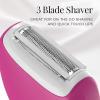 imageRemington WSF4810US Smooth ampamp Silky On the Go Shaver WetDry Razor with Hypoallergenic Foil ColorDesign May VaryPink