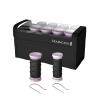 imageRemington Compact Ceramic Dual Voltage Hot Rollers for Long and Short Hair Hair Setters Hair Curlers 11 quot PurpleBlack 10 Piece SetPurpleBlack