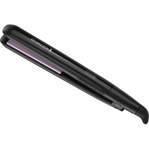 imageRemington 12quot Flat Iron Hair Straightener with AntiStatic Technology 15Second Heat Up ampamp 60 Minute Auto Shut Off 30 Longer Ceramic Floating Plates Titanium  Ceramic CoatingBlack
