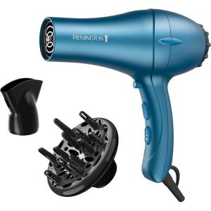 imageREMINGTON Shine Therapy Argan Oil ampamp Keratin Hair DryerBlow DryerBlue