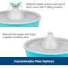 imagePetSafe Butterfly Cat Water Fountain with Pump ampamp Filters  Cute Water Dispenser with 50 oz Capacity  Pump ampamp Filters Keep Water Clean ampamp Fresh  Filter Contains 2X More Carbon Than Other Brands