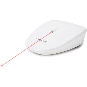imagePetSafe Laser Tail Cat Toy  Fun and Safe Laser Light Game for Cats  Hands Free PlayWhiteLaser Tail