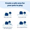 imagePetSafe Basic InGround Pet Fence Underground Dog Fence Pet Electric Containment Waterproof Collar for Dogs Adjustable Collar Fits Neck Sizes 626 in Wired Dog Containment System MultiColorReceiver Collar Only